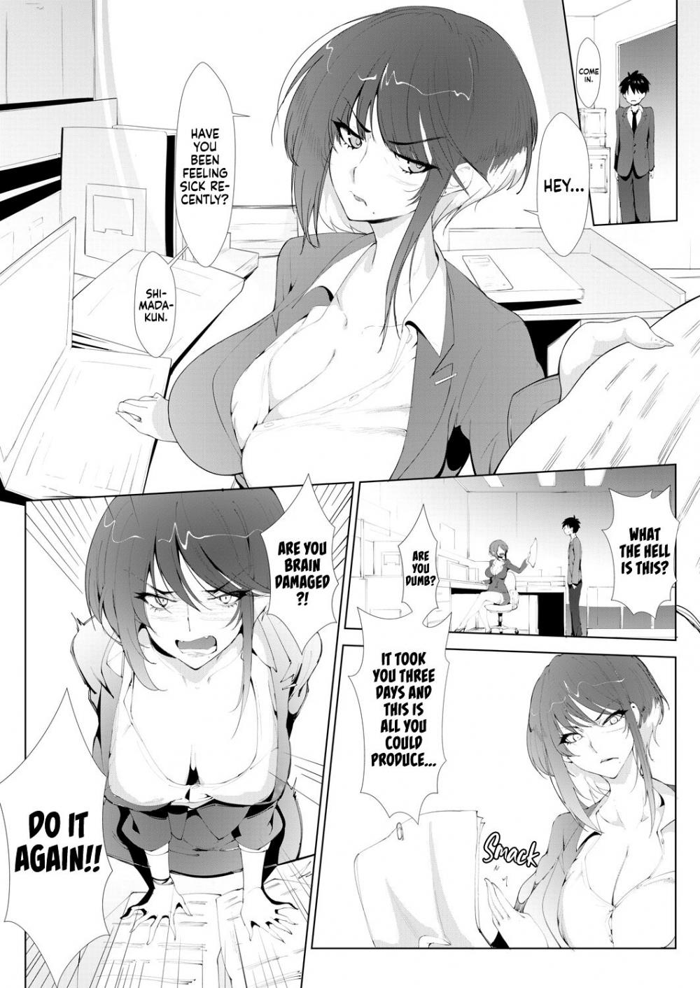 Hentai Manga Comic-My Evil Boss-Read-2